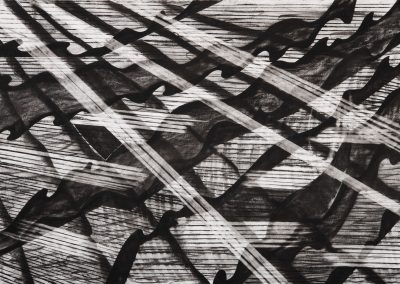 Aldo Pizzi, Artist| Rain Cloud | 2018 | 20" x 44" | Charcoal On Paper